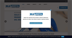 Desktop Screenshot of blu-dental.it